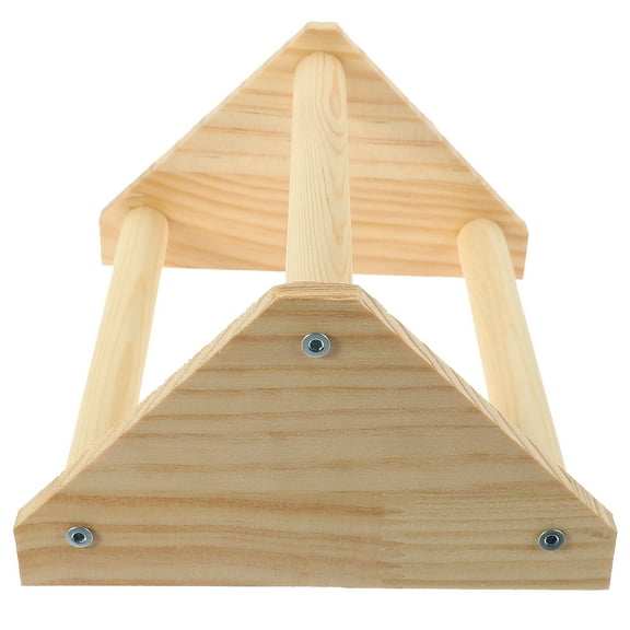 unbranded  Tabletop Parrot Stand Bird Perch Toy Cockatiel Ring Ladder Office