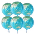 thumbnail image 4 of 6 globos de helio de aluminio 4D de 22 pulgadas, globos de aire metálicos brillantes para decoración de bodas, fiestas de cumpleaños, baby shower, juguetes para niños, 4 of 5