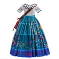 thumbnail image 3 of Kids Mirabel Costume Dress Girls Cosplay Outfit Princess Dress Up, 3 of 8