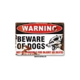 thumbnail image 1 of Vinilo autoadhesivo Warning Sign Beware of Dogs, 10 unidades, 1 of 1