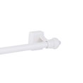 thumbnail image 5 of Kenney 7/16" Multi-Use Adjustable Petite Cafe Magnetic Rod, 16-28", White, 5 of 5