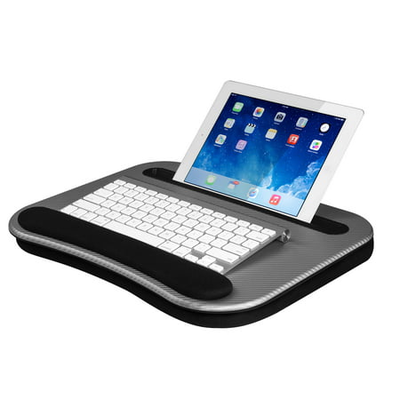 Smart-e Lap Desk / Tablet Stand - Silver Carbon (Fits up to 12.9" Tablet/13" Laptop)