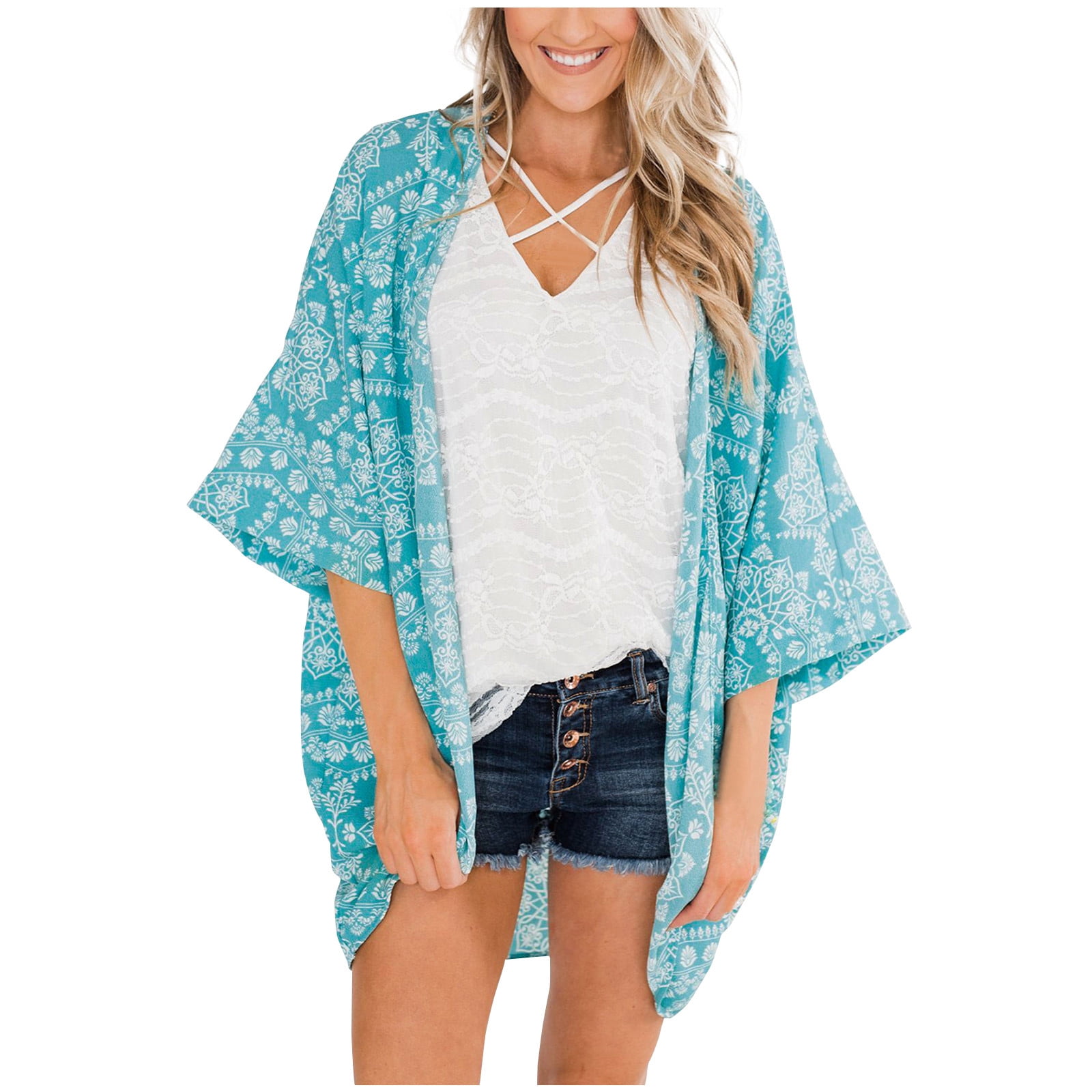 Womens Casual Cardigan Coat Shirt 