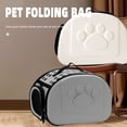 thumbnail image 4 of Sac pour Animaux de Compagnie Transfrontalier Sac Pliable pour Chat Sac à Dos Sac pour Chien Sac portable pour Chat Sac à Bandoulière Sac à Main pour Chat Rouge-TG, 4 of 6