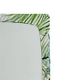 thumbnail image 2 of Pineapple Fitted Sheet Watercolor Tropical Island Style Border Print Exotic Fruit Palm Trees and Leaves, Soft Decorative Fabric Bedding, Multicolor, by Ambesonne, 2 of 2