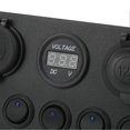 thumbnail image 2 of 12/24V Rocker Switch Panel Round 5 Position Switch Dual USB Car Charger Overheat Protection Use Boat Switch Panel, 2 of 3