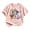 Pink, variant on Zylarhe Kids Halloween T Shirt Short Sleeve Crewneck for Boys Girls Casual Summer Fashion with Cute Print Orange 9-10 Years