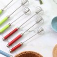 thumbnail image 4 of WIFKLSIIPG Whizzy Whisk Whizzy Whisk Subsequently Whisk Semi Automatic Whisk Beater Intentiony Whisk Whizzy Whisk Stainless Steel (Red 10 inches)(Red), 4 of 8
