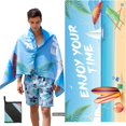 thumbnail image 1 of Toalla de playa con etiqueta de protección UV (180×90cm)(C), 1 of 5