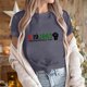 thumbnail image 4 of Blusas de Manga Corta para las Mujeres Sólido Casual Elástico Cómodo Cuello Redondo, Blusas para las Mujeres Casual, 4 of 4