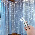 thumbnail image 2 of USB Curtain LED Light String Christmas Fairy Garland Lamp New Year 2025 Home Bedroom Xmas Party Decoration Noel Navidad Pendant, 2 of 5