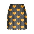 thumbnail image 3 of Plebaso Women's Tennis Skirts Built in Shorts High Waist Heart Print Cute Shorts Athletic Sports Skorts, 3 of 5