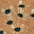 thumbnail image 3 of Blake B 20x20 Black Modern Framed Museum Art Print Titled - Happy daisies I, 3 of 5