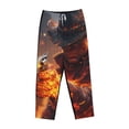 thumbnail image 4 of Daiia Western Fire Cowboy Women's Sleep Pant with Pockets and Drawstring,Pajama Pants-XX-Large, 4 of 9