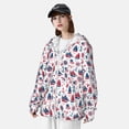 thumbnail image 3 of Balery Happy Columbus Day Sudadera ligera de manga larga con capucha y protección solar UPF 50+ para hombre y mujer, ideal para pesca y running-XX-Large, 3 of 7