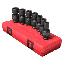 Sunex 2654 7 Piece 1/2" Drive Universal SAE Impact Socket Set
