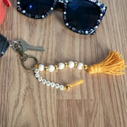 (4 pack) Cousin DIY Antique Brass Large Metal Lobster Clasps with Key Ring, 3 Pc.