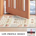 thumbnail image 3 of Pioneer Flower Floral Print Pattern Door Rugs,Washable Non Slip Door Mats Indoor,Decorative Door Mats,Entry Mat Indoor for Entrance,Bedroom,Kitchen,Bathroom,17"x30", 3 of 6