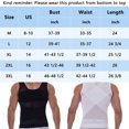 thumbnail image 6 of KIWI RATA Compression Shirt for Men Slimming Undershirt Body Shaper Tank Tops Sleeveless Shapewear Vest M-3XL, 6 of 6