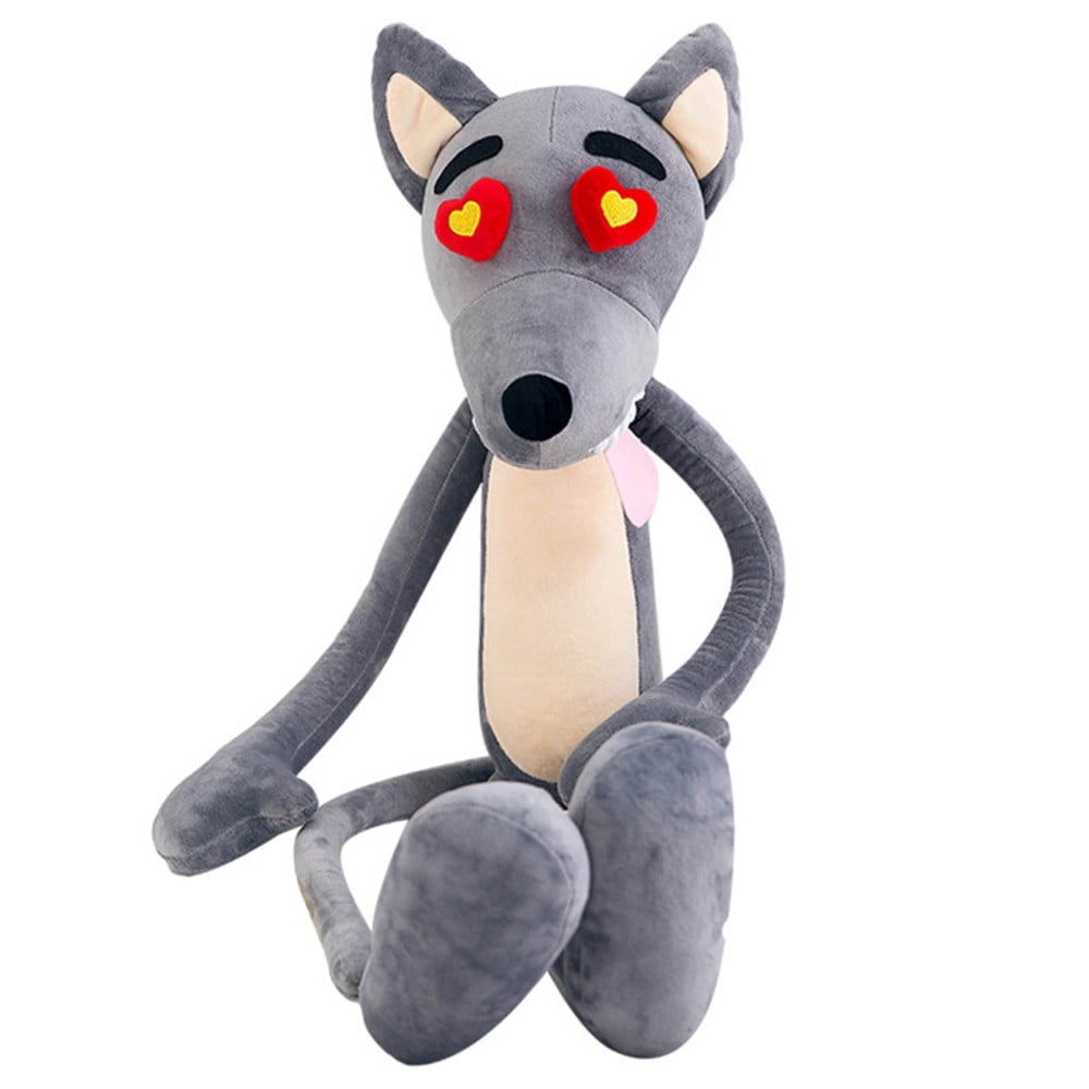 Big Bad Wolf Plush Toy Doll 65Cm Small Teeth Anime Character Stuffed Toy  Soft Cuddly Friend Baby Sleeping Pillow for Kids 