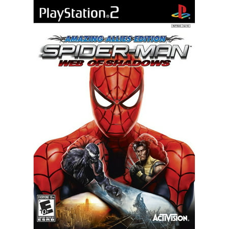 Spider-Man Web of Shadows- PS2 Playstion 2 (Best Spiderman Game For Ps2)