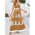 thumbnail image 7 of PRETTYGARDEN Summer Dress for Women Floral Sundress Spaghetti Strap Flowy Beach Vacation Boho Maxi Dresses, 7 of 7