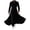 Black, variant on Men's Mandarin Collar Single Button Long Tail Coat Slim Fit Formal Party Maxi Jacket