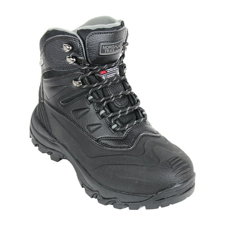 Nord Trail - Nord Trail Nova Mens Waterproof Outdoor Hiking Insulated Boots Black - Walmart.com