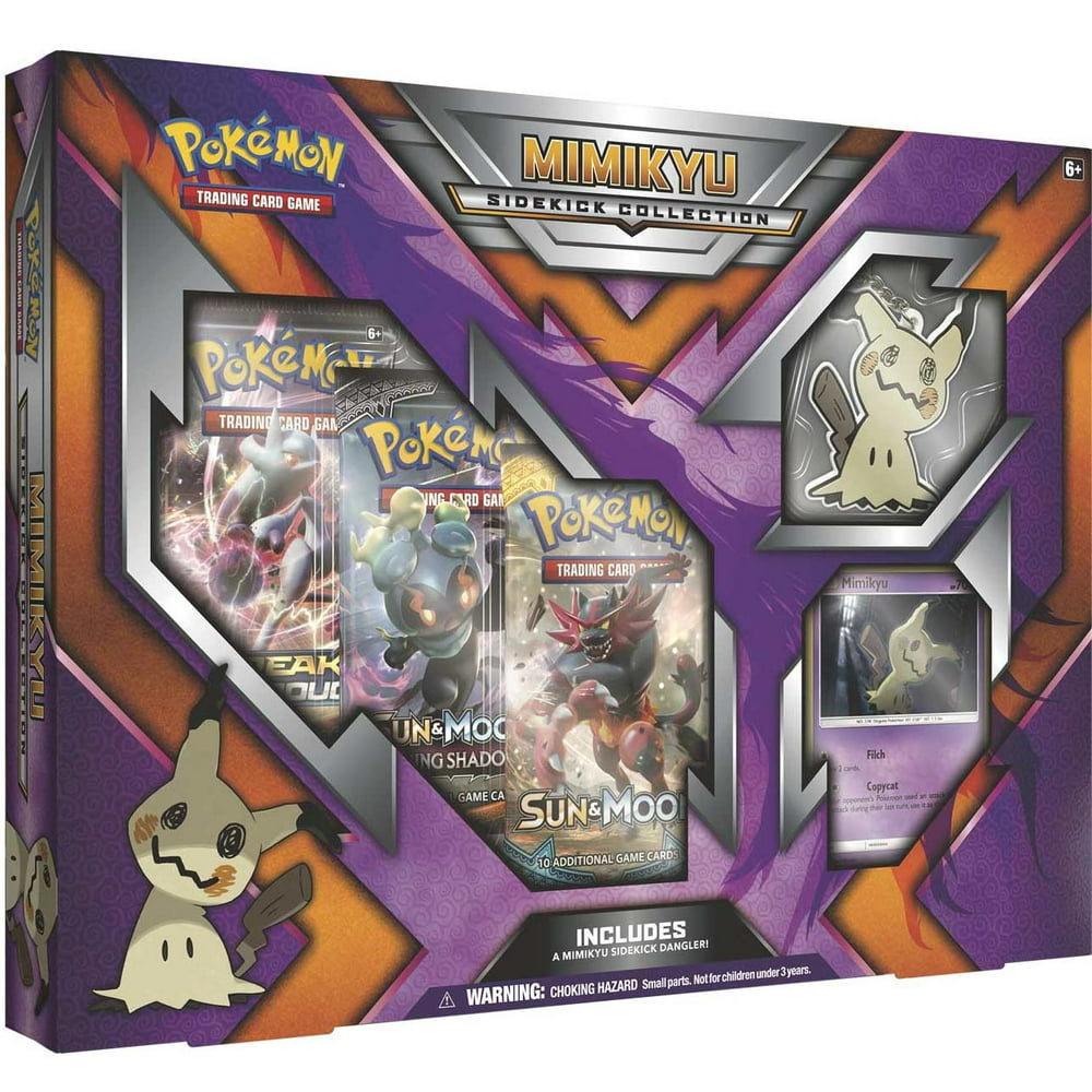 Pokemon Trading Card Game Mimikyu Sidekick Collection [3 Booster Packs ...