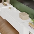 thumbnail image 5 of Black TV Stands for Living Room, Extendable Under TV Table Stand Cabinet with Drawers, Entertainment Center with Storage, Modern Entertainment Media Console Center for Living Room, Bedroom, 5 of 10