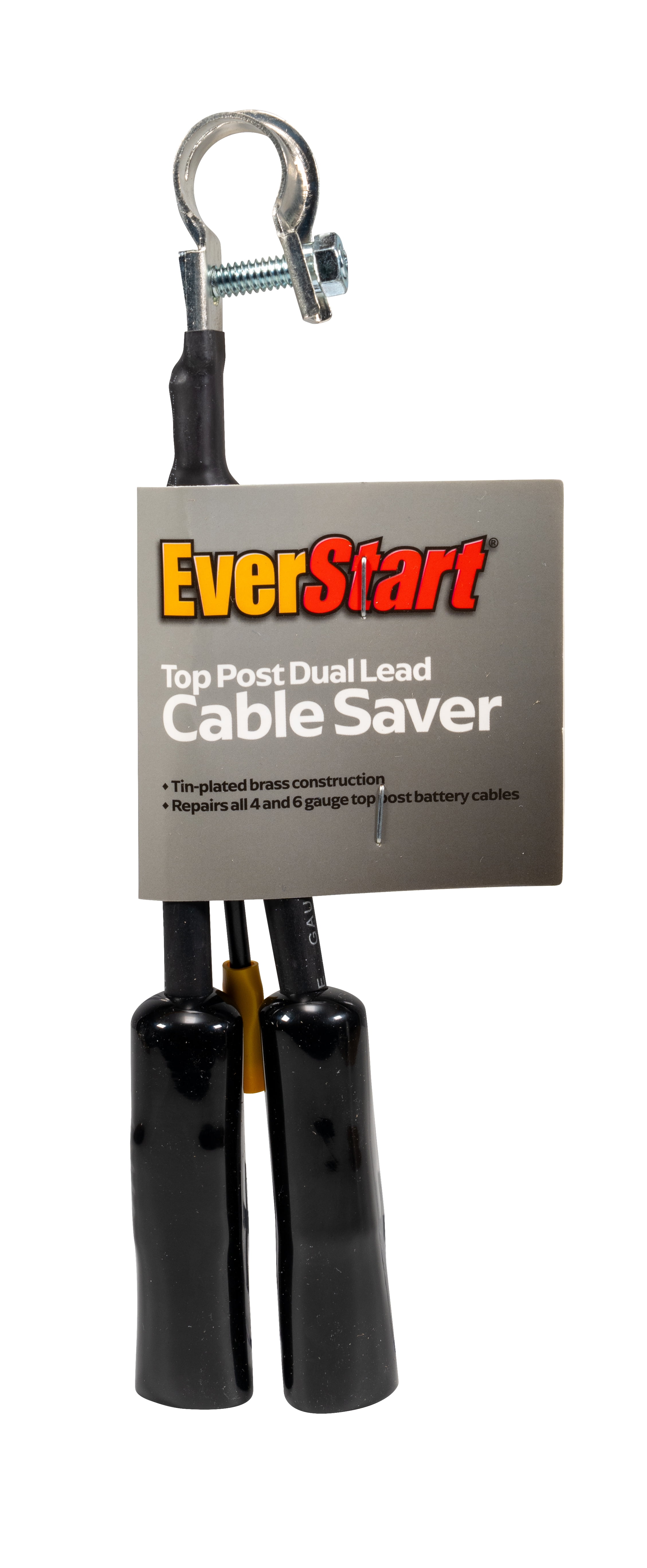 (2 pack) Everstart Top Post Dual Lead Battery Cable Saver