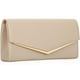 thumbnail image 2 of Bolso de noche Venoline de piel vegana con sobre Clutch Nude, 2 of 8