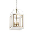 thumbnail image 4 of 52029WH Kichler Lighting Vath - 4 light Large Foyer Pendant - 30 inches tall by 16 inches wide-White Finish    -Traditional Installation, 4 of 7