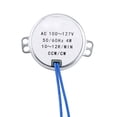 thumbnail image 1 of 1 motor síncrono de CA de 4 W, 50/60 Hz, motorreductor CCW/CW, 1 of 14
