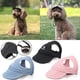 thumbnail image 3 of Pet Baseball Caps Cute Dog Sun Hats Puppy Wear-resistant Peaked Cap Summer Outdoor Sun-proof Universal Solid Oxford Caps ShopWise Round, 3 of 18