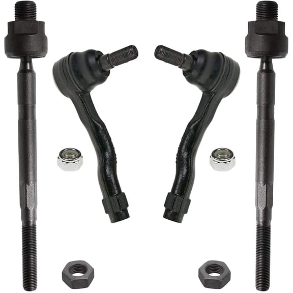 Detroit Axle - Front Inner and Outer Tie Rod Ends for 2003-2008 Infiniti FX35 - [2003-2008 Infiniti FX45]