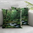 thumbnail image 3 of Orinice Trees Graphic Decorative Cushion Throw Pillow Cover Aesthetic Decor Home Couch Living Room Bed Sofa 1PC 22x22in, 3 of 5