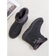 thumbnail image 6 of Women's Waterproof Winter Snow Boots Ladies Plush Lined Warm Slip On Ankle Booties, 6 of 6