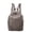 gray, variant on Genuine Leather Cowhide Backpack, Women's Multiuse Shoulder Crossbody Bag, Large Capacity Casual Daypack