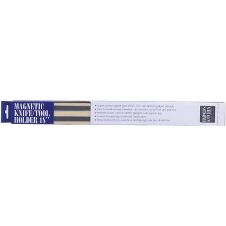18' Magnetic Display Bar - HIC Magnetic Knife Holder and Tool Storage Bar, 18