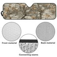 thumbnail image 6 of Uorisanigo Windshield Sun Shade,Camo Hunting Forest Shade Heat Shield for Jeep Wrangler,Windshield Cover,Sunshade Compatible with 2007-2023 Wrangler Rubicon Sahara TJ JK JKU 2 & 4 Door,1Pcs, 6 of 7