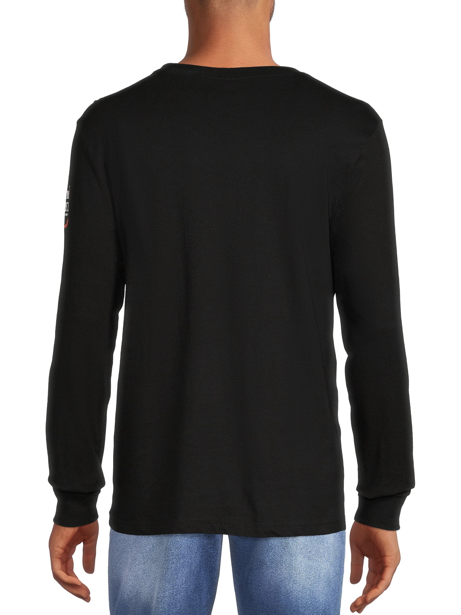 Demon Slayer Men's & Big Men's Long Sleeve Graphic Tee, Sizes up to 3XL