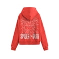 thumbnail image 5 of Spider-Man Men's and Big Men's Zip Up Graphic Hoodie, Sizes S-3XL, 5 of 5