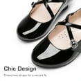 thumbnail image 3 of DREAM PAIRS Girls’ Mary Jane Dress Shoes, Round Toe Strap Pumps for Weddings, Parties, and Princess Dress-Up – Little/Big Kids, 3 of 6