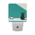 thumbnail image 6 of Yayeee LED Plug in Night Light for The Home with Auto Dusk to Dawn Light Sensors, 2 Pack, Black Cat and Coffee, 6 of 6