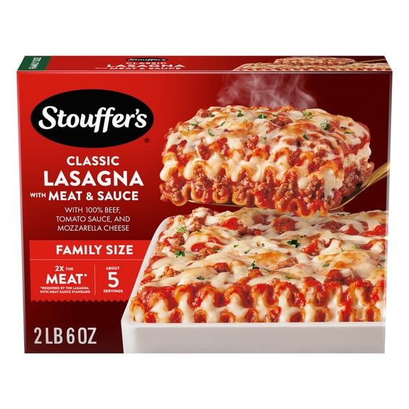 Stouffer's Family Size Lasagna with Meat & Sauce Frozen Meal
