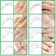 thumbnail image 2 of 2Set Ring Re-Sizer 8 Sizes Transparent Re-Sizer for Prevents Ring From Sliding off, 2 of 5