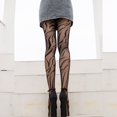 thumbnail image 6 of Women's Patterned Tights Stockings Sweet Floral Tights Pantyhose Leggings, 6 of 11