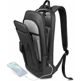 Dare To Roam Paragon 17" Backpack with Laptop Sleeve - Black - Walmart.com