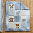 Levtex Baby Forest Friends Crib Bed Set Baby Nursery Set Gingham